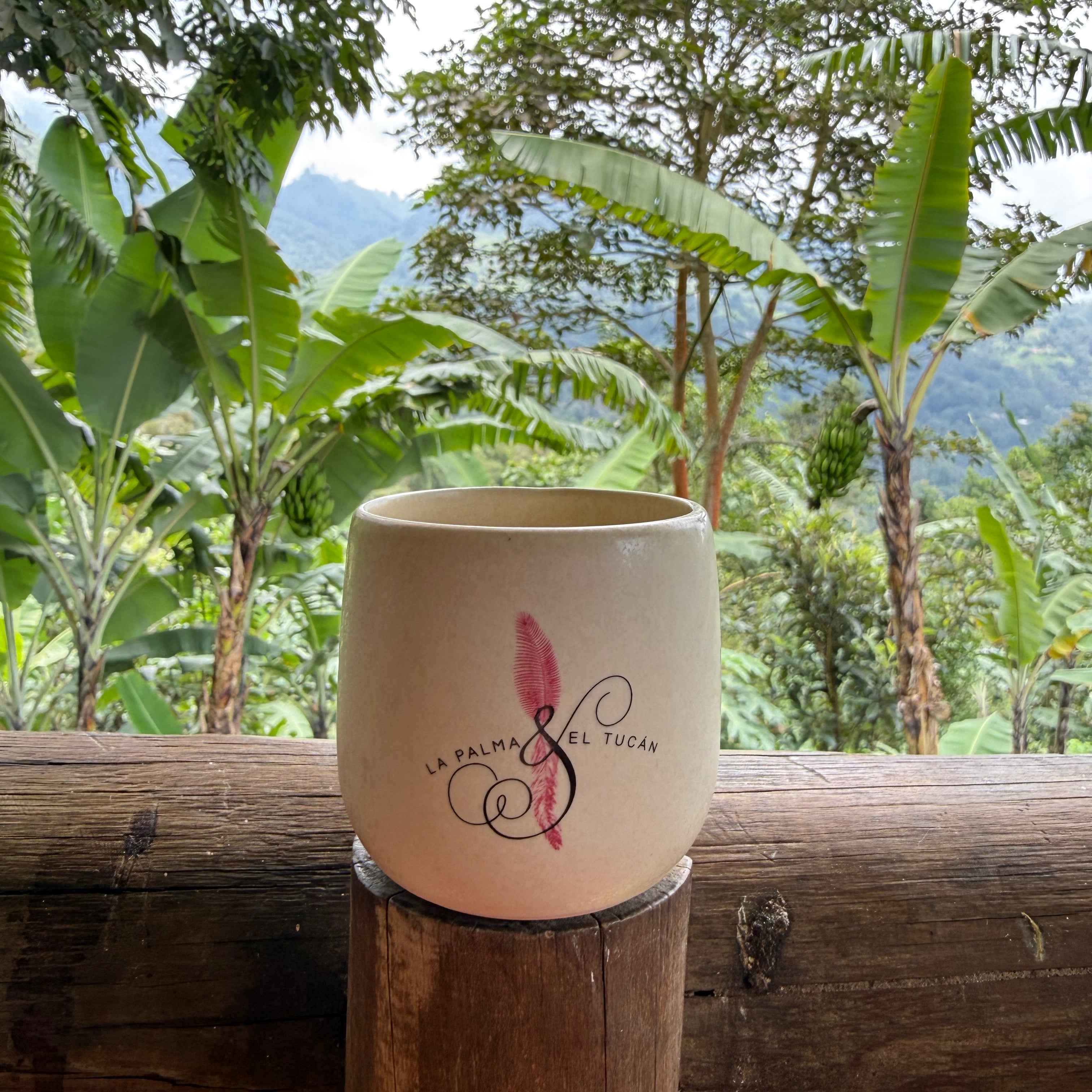 La Palma & El Tucán Signature Ceramic Tumbler – 8oz