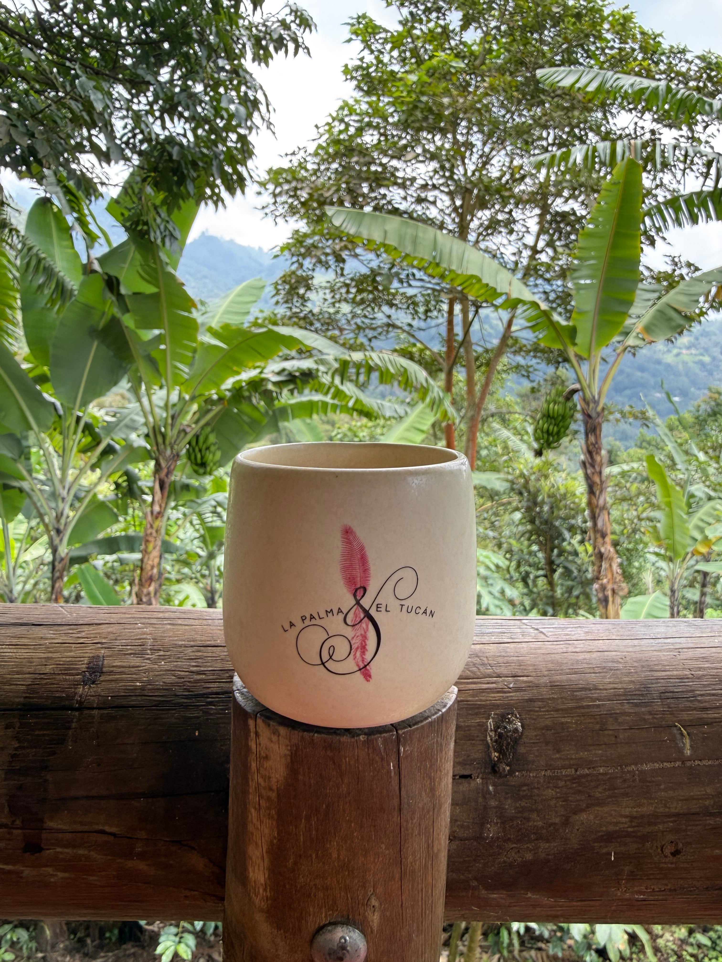 La Palma & El Tucán Signature Ceramic Tumbler – 8oz